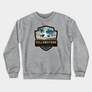 Yellowstone National Park Crewneck Sweatshirt